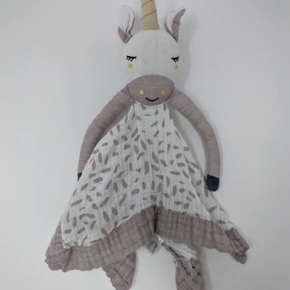 𝅺LULUJO Unicorn Lovey Baby Blanket - Picture 2 of 4